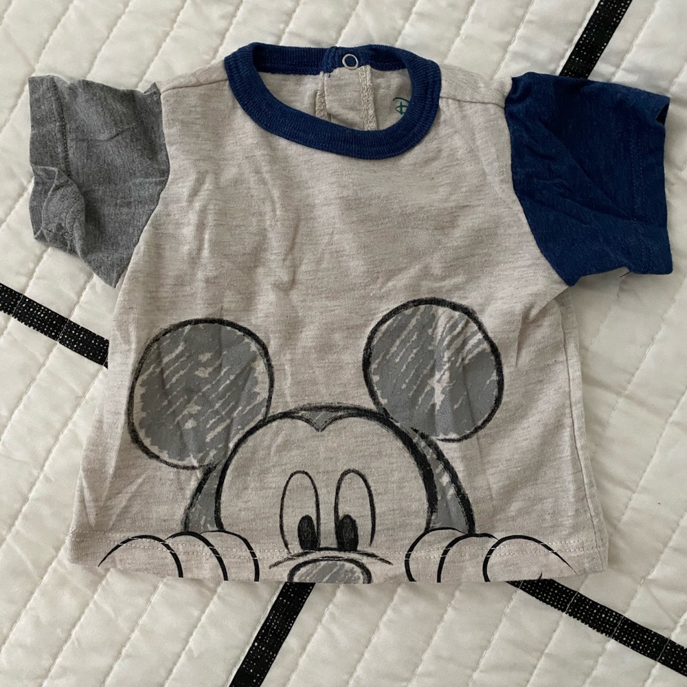 Disney Baby Mickey Newborn Tee
